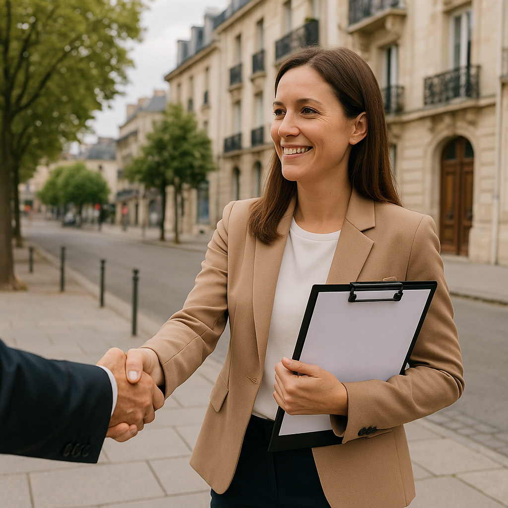 Présence terrain syndic de copropriété